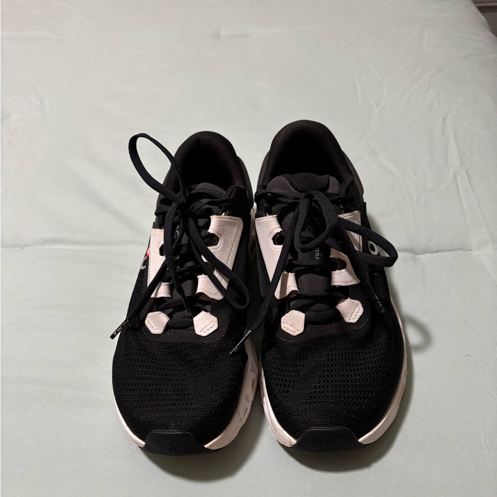 On Running Black and White Sneakers - Picture 3 of 4